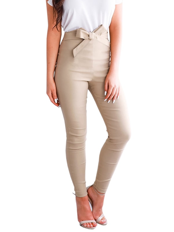 elastic waist work pants womens
