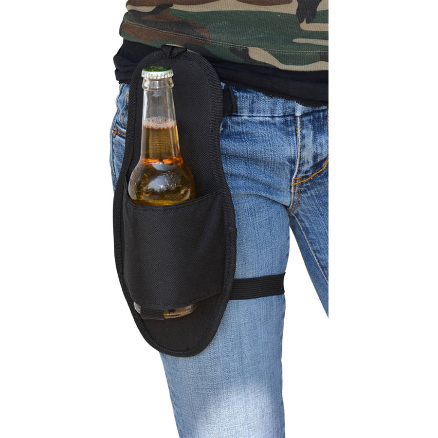 Fairly Odd Novelties Beer Holster Single Beer, Black