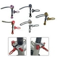 thumbnail image 6 of CENL 1pc Folding Bicycle Seat Tube Clamp 80mm Aluminum Quick Release Clamp Stainless Steel Hook For Brompton For 3sixty Bike Parts, 6 of 10