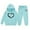 A-Light Blue80, variant on Jamsmile Toddler Girls Sets Valentine'S Day Child Long Sleeve Love Print Hoodies Pullover Tops   Pants Kids Girls Outfits Sweat Suits