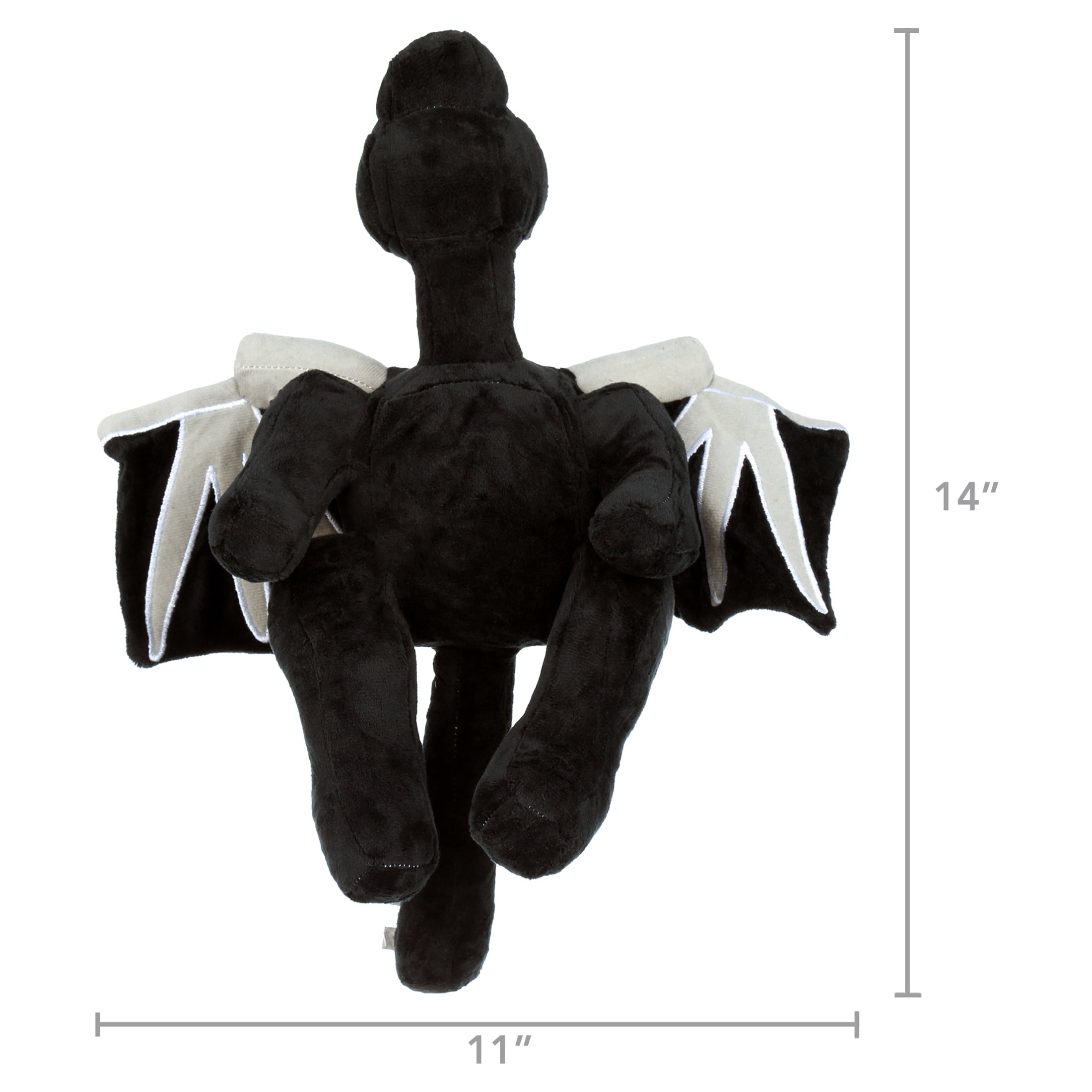Minecraft Plush Toy Black Dragon 11.5"