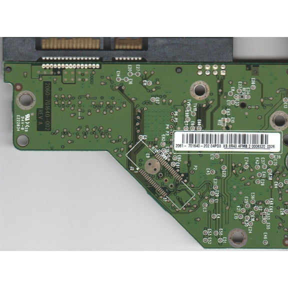WD10EADS-22M2B0, 2061-701640-202 04PD3, WD SATA 3.5 PCB