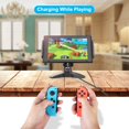 thumbnail image 4 of Nintendo Switch Support, Support de Commutateur Réglable avec Pince Forte, Support de Base Robuste pour Commutateur, Support de Téléphone de Bureau pour iPad iPhone Samsung Kindle Fire E-Reader, Support de Jeu pour Commutateur, 4 of 8