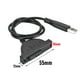 thumbnail image 3 of Cable De Unidad Óptica Cable De Unidad Óptica Cable De Unidad Óptica Usb 2.0 Sata Adaptador De 7 + 6 Pines Para Computadora Portátil Cd-Rom Cd Dvd, 3 of 6