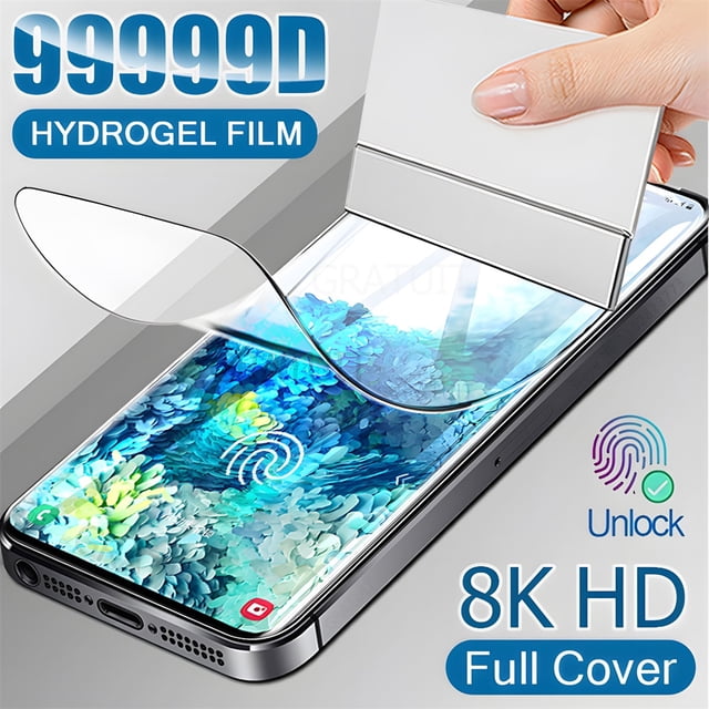 Película de hidrogel para Samsung Galaxy Note 20 Ultra, S23, S22, S21 FE, S20 Plus, S10, protectores de pantalla A12, A34, A54, A51, A50, A52, A71, 1-4 piezas