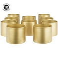 thumbnail image 3 of Koyal Wholesale Gold Metal Cylinder Centerpiece Vase for Wedding Table Centerpiece, Dcor, Floral Arrangement, Set of 10, 3 of 5