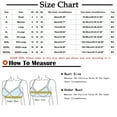 thumbnail image 2 of VerPetridure Sports Bras for Women On Sale Woman's Fashion Bowknot Printing Comfortable Hollow Out Bra Underwear No Rims, 2 of 4