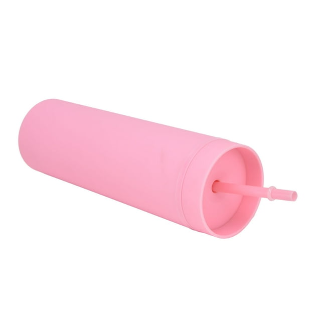 Vasos De Plástico, Tazas De Paja De Forma Cilíndrica Para Acampar Para La Playa