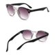 thumbnail image 3 of Gafas de lectura con degradado de moda, gafas de lectura elegantes, gafas de montura redonda, 3 of 4