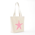 thumbnail image 7 of CafePress - Pink Starfish Tote Bag - Unisex Canvas Tote Bag, Beige, 1-Piece, 7 of 7