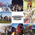 thumbnail image 5 of Riñonera para hombre y mujer, bolso de cadera grande para exteriores, bolso para teléfono móvil, cinturón deportivo para dinero., 5 of 5