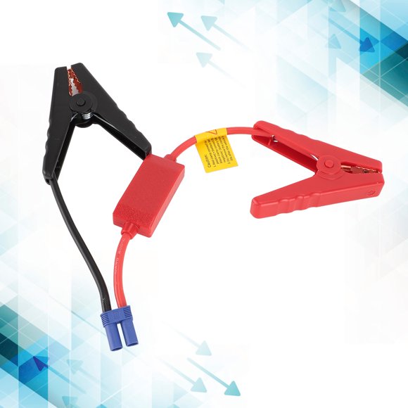 12V Car Starter Clamp, Rapid Car Battery Boost, Widely Compatible, EC5 Connector, Sturdy Construction, Easy to Use, Suitable for Most Brands of Car Starter Boxes