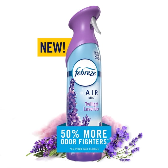 Febreze Air Mist Air Freshener Spray, Twilight Lavender Scent, 8.1oz