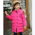 thumbnail image 2 of Infant Zipper Outerwear Kids Girls Boys Winter Warm Thick Hooded Down Coat Down Jackets Padded Overcoat New Fall Jackets Winter Outerwear Pinky 120, 2 of 8