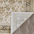 thumbnail image 3 of Couristan Zahara Farahan Amulet Area Rug, 5'3" x 7'6", Oatmeal-Black, 3 of 8