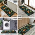 thumbnail image 6 of Black Colorful Dinosaurs Pattern Kitchen Rug Mat,Kitchen Runner Rugs Non Skid Washable,Decorative Kitchen Floor Mats for Kitchen,Sink,Laundry,17"x47.2", 6 of 7