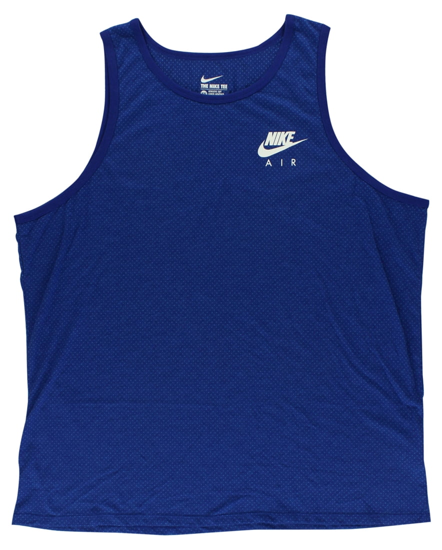 nike tank top blue