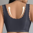 thumbnail image 4 of Tauxra Wireless Bras for Plus Size Women Seamless Full Coverage Comfort Support Pack of 1, 4 of 5