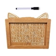 thumbnail image 1 of HOARBOEG Wooden Money Box With Money And Numbers With Counter Crafts Portable Storage Case Money Saving Box For Adults Child, 1 of 1
