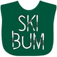 thumbnail image 3 of Inktastic Ski Bum Boys or Girls Baby Bib, 3 of 4
