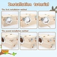 thumbnail image 2 of 3X Caja para Periquitos, Casa para Pájaros Transparente para Jaula, Caja de Cría de Madera para Loros, Periquitos, Cacatúas, Agapornis, 2 of 8