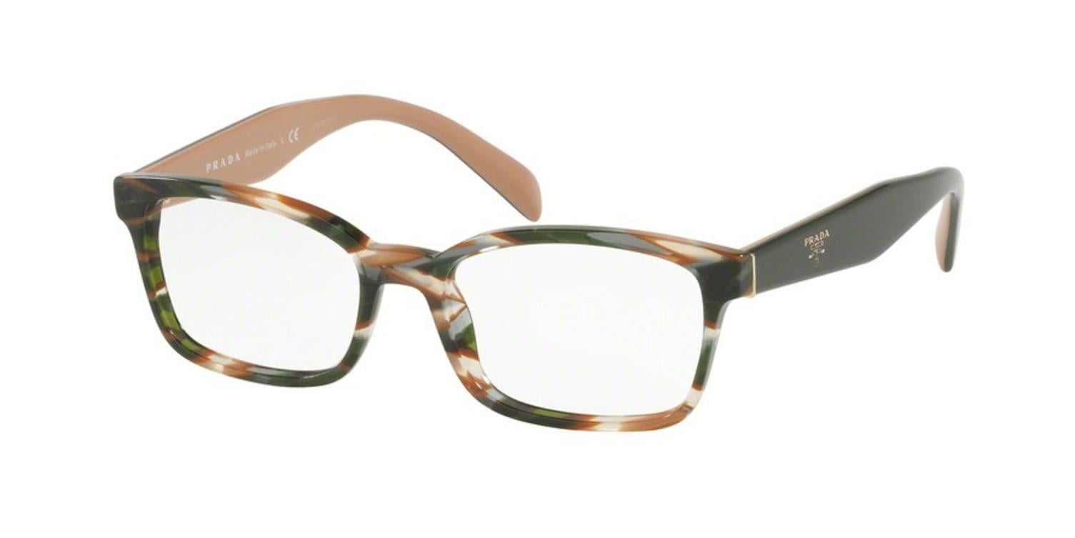 prada green eyeglass frames