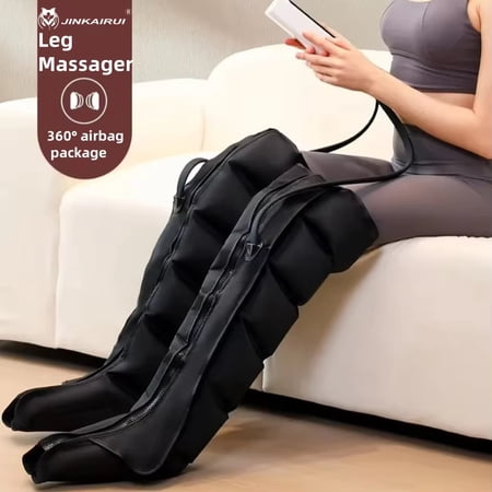 3 Modes Air Compression Massager Leg Foot Boots For Circulation Air Wave Massager Leg Pressure Therapy System Relax ,Easily Operate