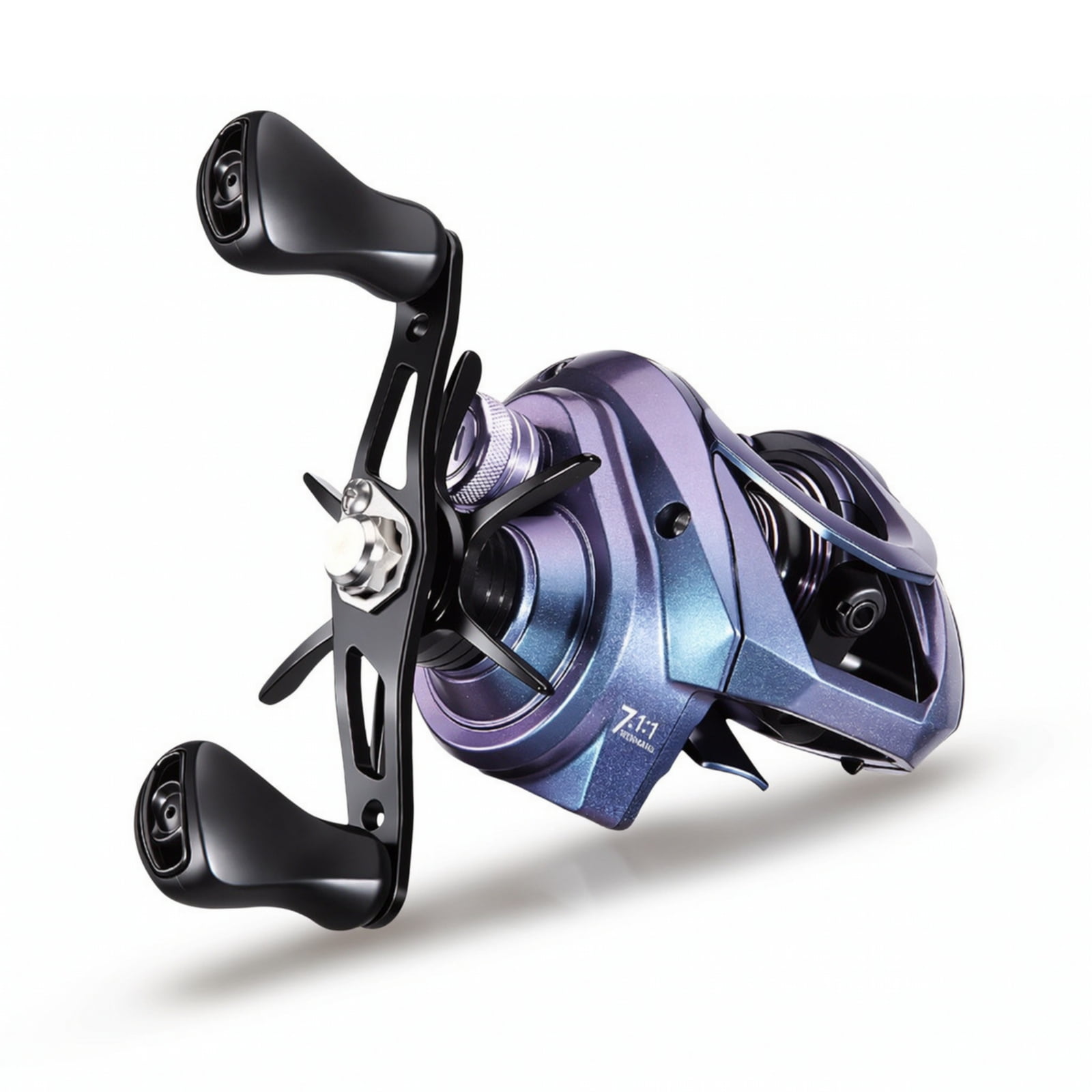 Zxpjkyu 2 Baitcasting Fishing Reels with Electronic Braking System for Freshwater Anglers Bass Lure Casting