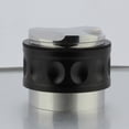 thumbnail image 3 of simhoa Coffee Distorter Double Head Coffee Dispenser Macaron Coffee Cloth Powder Hammer 53mm Black, 3 of 8
