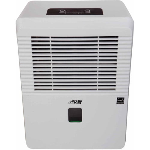 Arctic King 70Pint Dehumidifier for Basements, White
