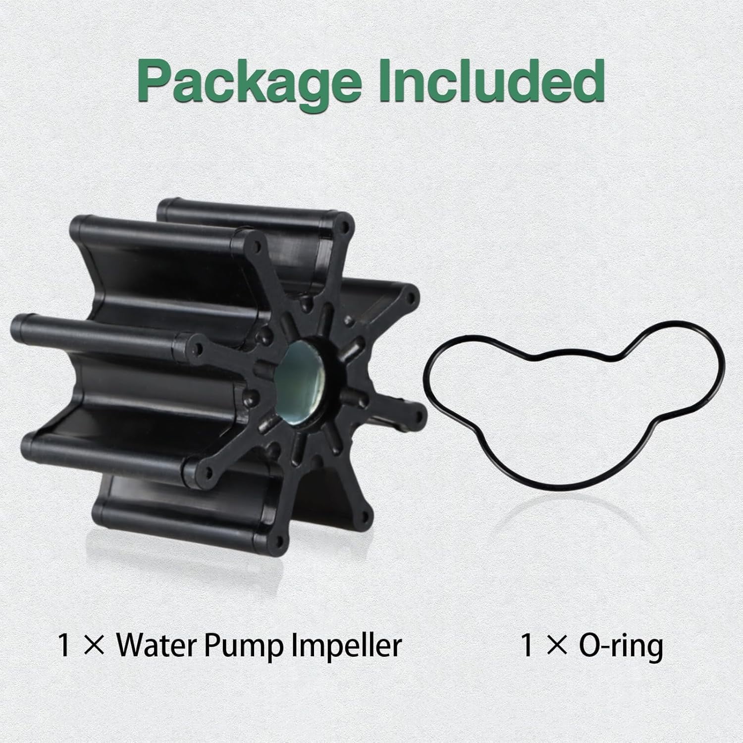 Jingyu WinWinYSX 8M0104229 Water Pump Impeller Kit For Mercury MerCruiser Stern Drives V-6 And V-8 Powered 4.3L 4.5L 5.0L 5.7L 6.2L 8.1L 8.2L Inboard Engine With O-Ring - Foto 9