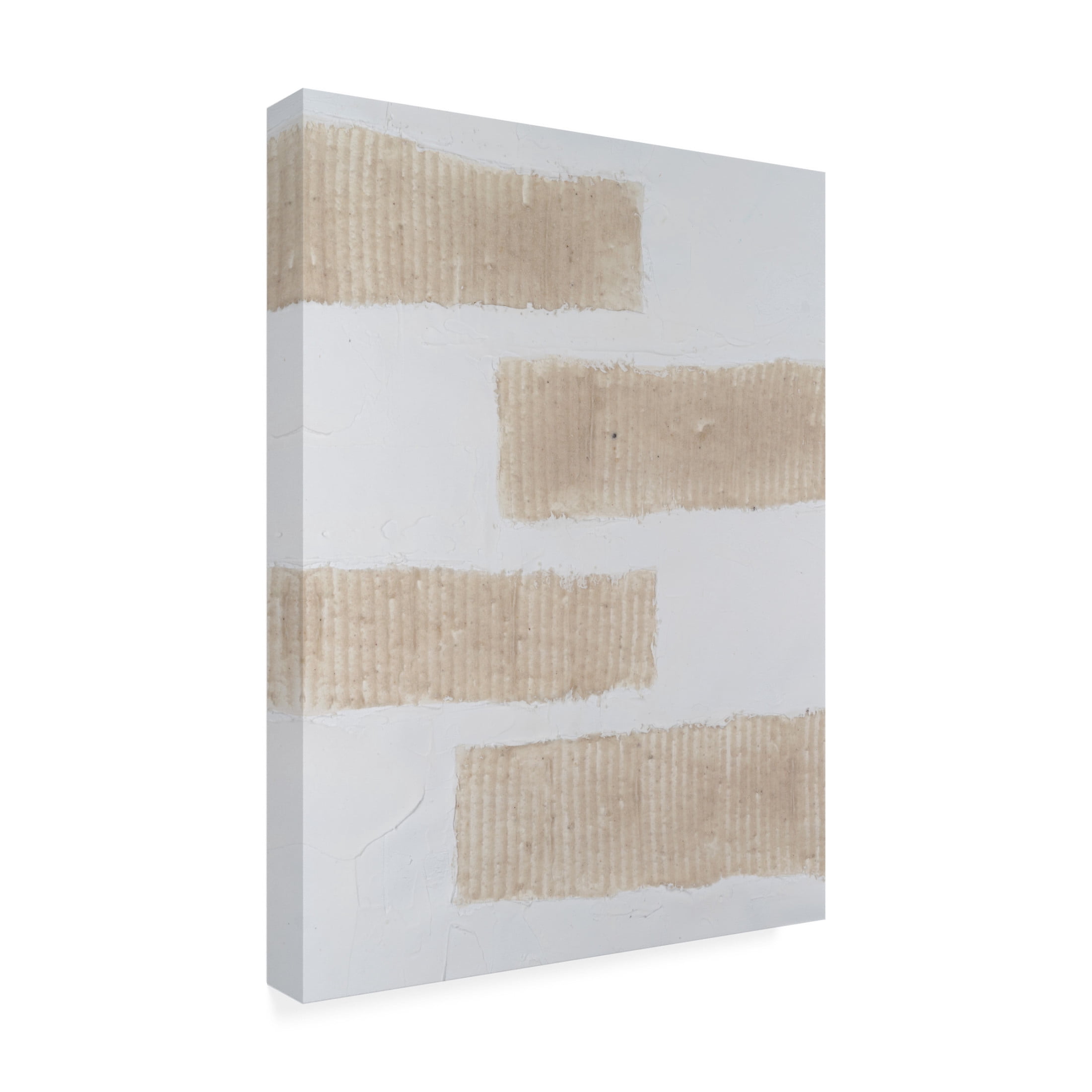Trademark Fine Art Michael Willett Ecru Textures II Canvas Wall Art