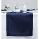 thumbnail image 1 of Tapete de mesa Solino Home Linen, azul marino, 229 cm de largo, 100% lino, 1 of 7