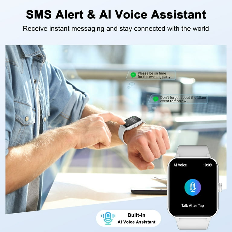 Blackview Smartwatch for Men (Answer/Make Calls/Push