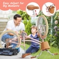 thumbnail image 5 of GLAF 12 14 16 20 Inch Kids Retro Cruiser Bike for 3-13 Year Old with Wicker Basket & Kickstand, Multiple Colors, 5 of 8