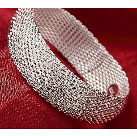 Bracelets sterling silver braided bangles