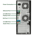 thumbnail image 6 of Restored HP Z240 Workstation Desktop Tower Computer, Intel Core i5 6th Gen. 3.2GHz Processor, 8GB DDR4 Ram, 500GB Hard Drive, Bto Keyboard and Mouse, Wi-Fi, Windows 10 Pro PC (Refurbished), 6 of 9