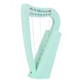 thumbnail image 1 of 8 Cuerdas Lyre Arp Instrumento Musical Maciza para Adultos Principiante () Verde, 1 of 9