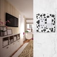 thumbnail image 5 of Yayeee Rocker Switch Wall Plate 2-Gang 4.7"x4.6" Home Decorative Outlet Cover, Cow Spots, 5 of 6