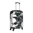 thumbnail image 3 of Daiia Abstract Eagle Ink Luggage Cover, Thickened Washable Travel Luggage Covers, Elastic Unique Baggage Covers for 18-20 inch Luggage-Small, 3 of 9