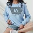 thumbnail image 5 of IOWA MAP Graphic Unisex Fleece Pullover, 5 of 9