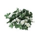 thumbnail image 5 of Yuarrent Decoración de flores de hiedra respetuosa con el medio ambiente de tela, elegante para boda o hogar, decoración de boda, de blanco 2piezas, 5 of 6