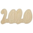 thumbnail image 1 of 2020 Fun Font Wood Shape Unfinished Piece Cutout Craft DIY Projects - 4.70 Inch Size - 1/4 Inch Thick, 1 of 7