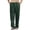 #02Dark Green, variant on Men's Cotton Linen Pants Drawstring Lightweight Loose Beach Yoga Pants with Pockets Plus Size Pants Blue 4XL