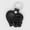 Black 1, variant on Pet Hair Memorial Pouch Keychain Love Heart Paw Shape Dog Cats Fur Keepsake Holder Collecting Keychains Keyring Bag Pendant Charm Gifts