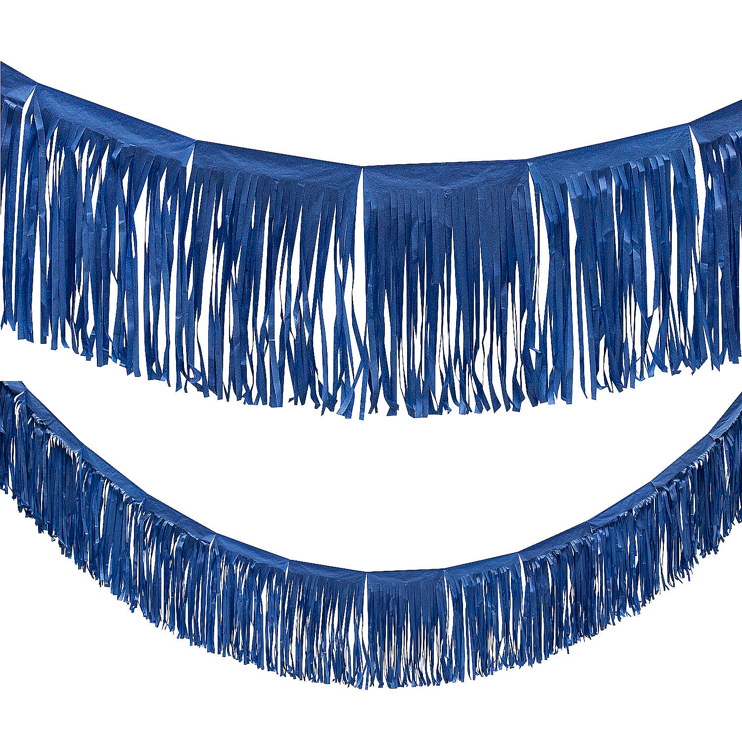 Royal Blue Tissue Paper Fringe Garland, Party Decor, Party, 1 Pieces