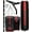 Red, variant on RDX 4PC Punching Bag Anti Swing Heavy Filled Set, Non Tear Maya Hide Leather Adult Bag with Ceiling Hook Punching Gloves Chain, Kickboxing Boxing MMA Muay Thai Karate Training, 60 lb, 80 lb