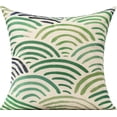 thumbnail image 5 of Outdoor Throw Pillow Covers for Patio Funitures Spring Green Decor Accent Pillows for Porch Bench 18 x 18 Set of 4 Tropical Forest Cushions, 5 of 5