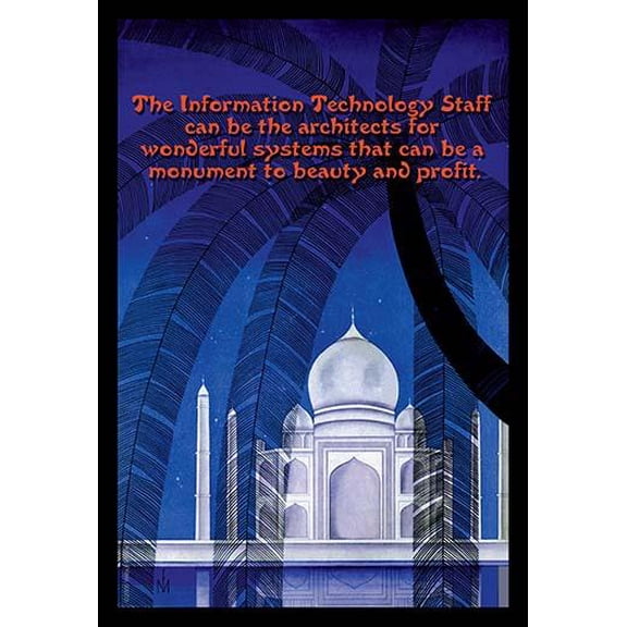 Information Technology- Fine Art Canvas Print (20" x 30")