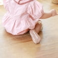 thumbnail image 5 of Frilly Lace Baby Girls Socks Baby Socks Cream White Pink Newborn - 3 year, 5 of 5